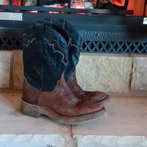 Laredo Boots with crepe soles, very comfortable.